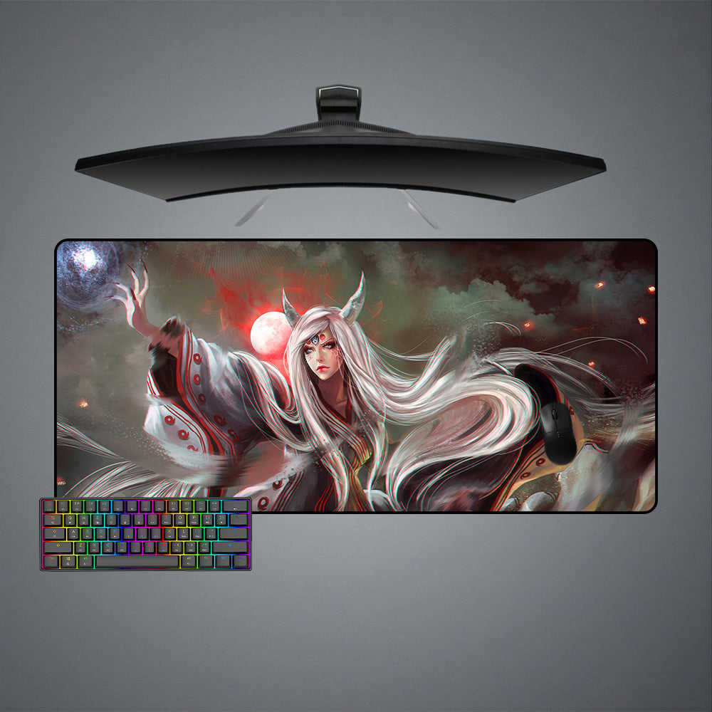 Kaguya Otsutsuki Design Gaming Mouse Pad - M-XXL Size for Enhanced Gaming Accuracy
