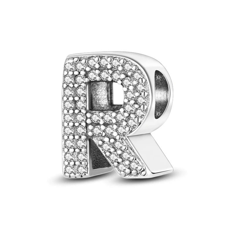 2024 New Charm Fits Original Pandora Bracelets 925 Sterling Silver Femininity English Letters Beads Women Pendant Bead Jewelry