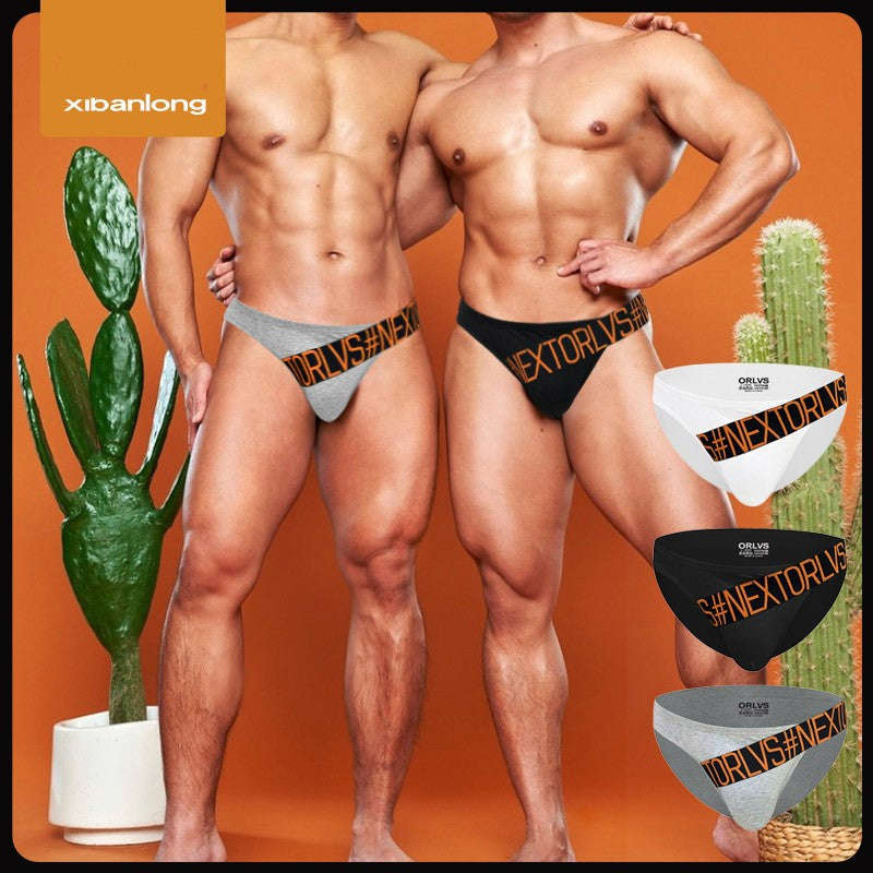 Men's Fitness Sports Low Waist Triangle Underwear