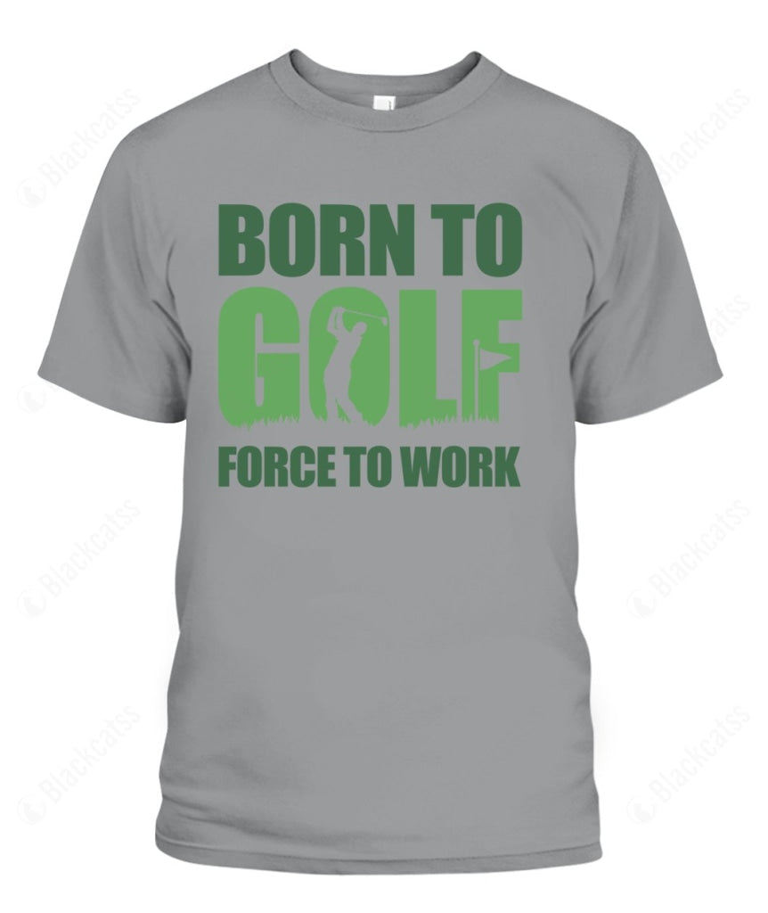 Born To Golf Graphic 04 Unisex Cotton T-Shirt