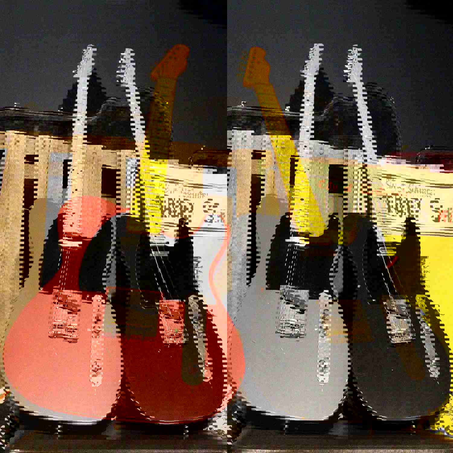 Nash T-52 Guitar, Burgundy Mist Metallic, Light Aging