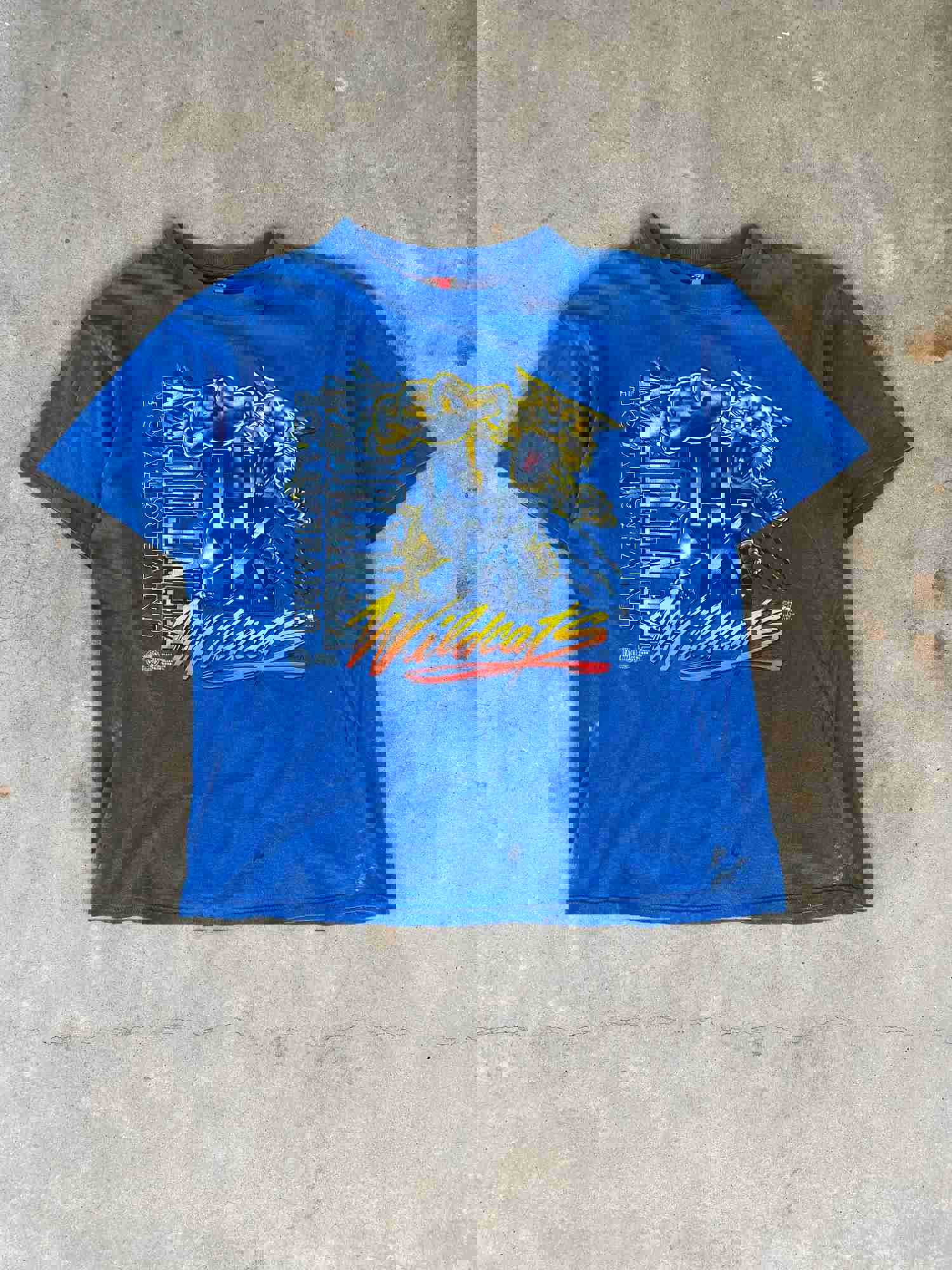 1990s Kentucky Wildcats Vintage T-Shirt - Well Worn