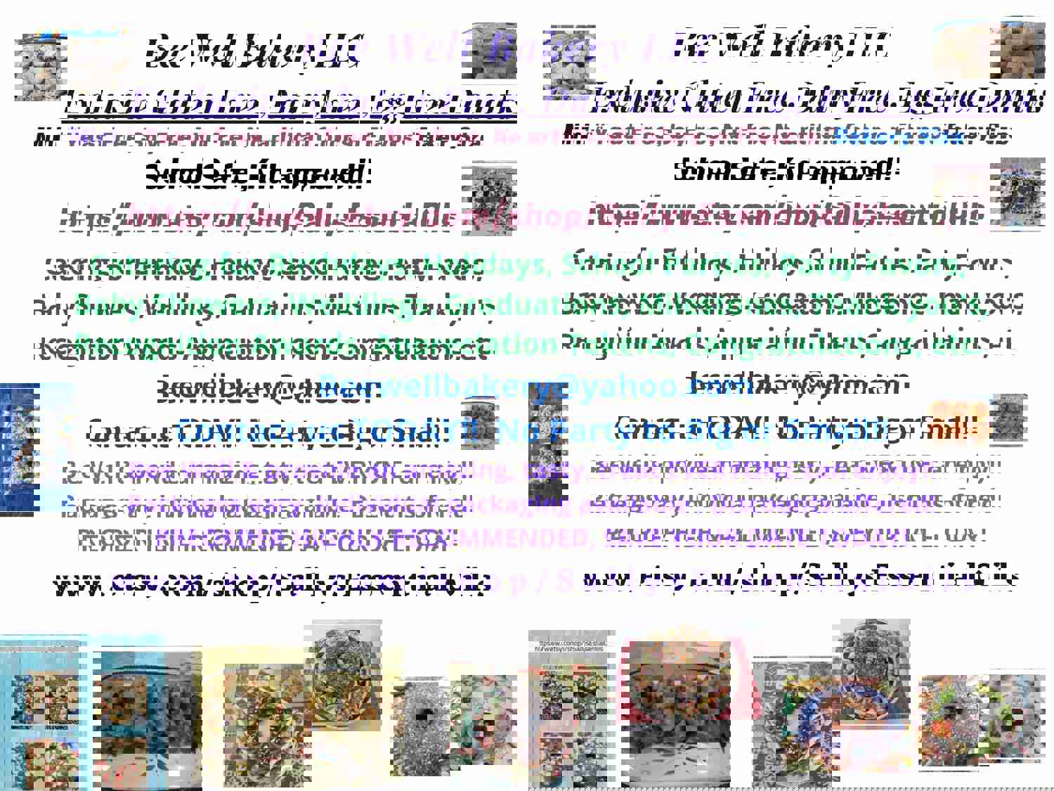 Bee Well Bakery LLC Gift Certificate for Various Occasions