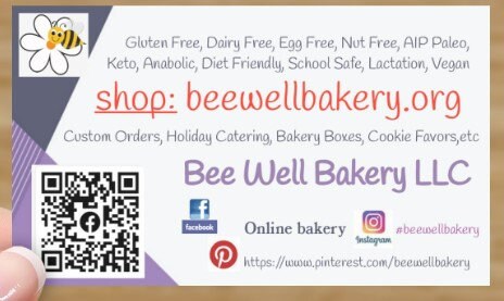 Bee Well Bakery LLC Gift Certificate for Various Occasions