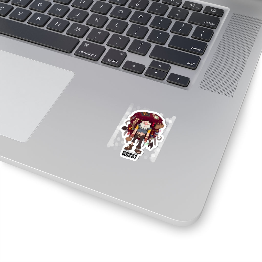 Murder Hobo (Drunko Design) - Kiss-Cut Stickers