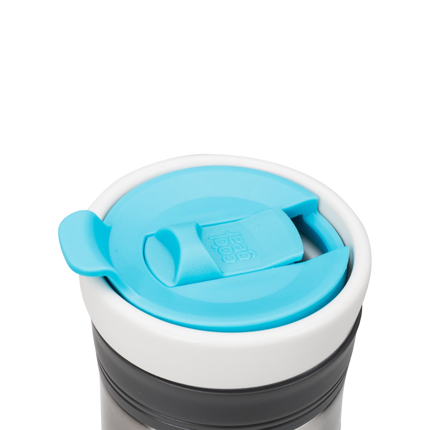 COOL GEAR 4-Pack 12 oz Stainless Steel Kona Triple Insulated Travel Mug with Handle