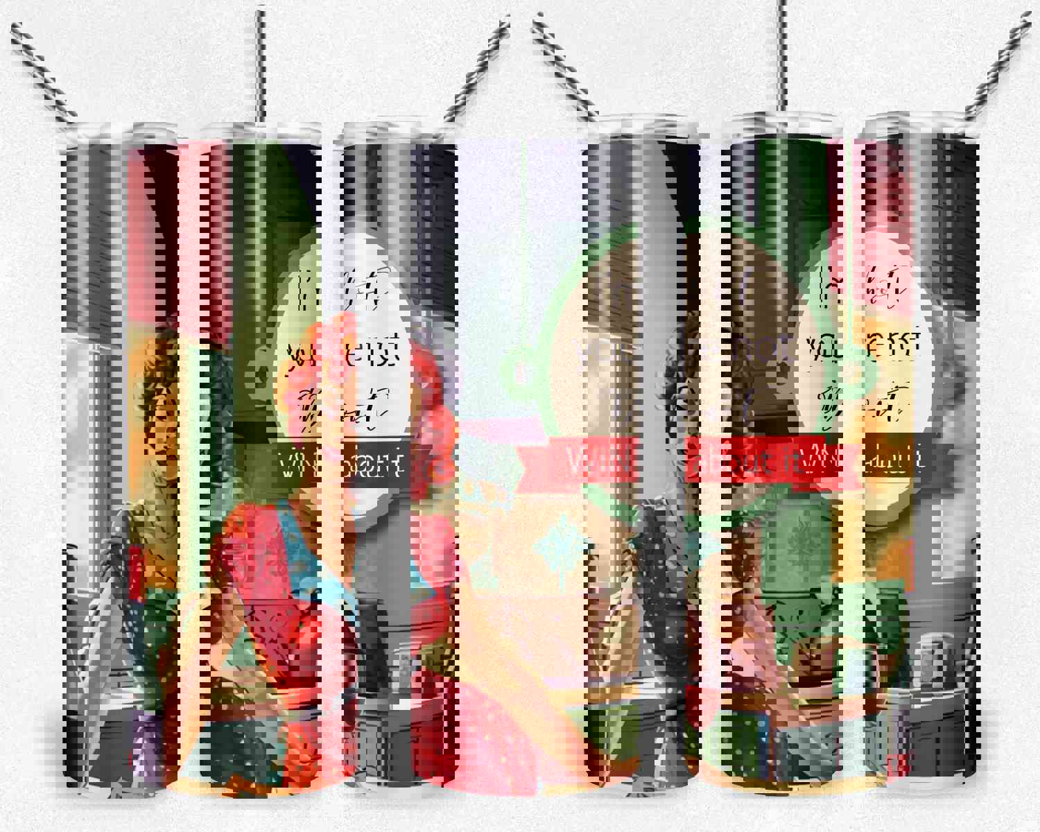 Vintage Pinup Wine About It Digital Design Files