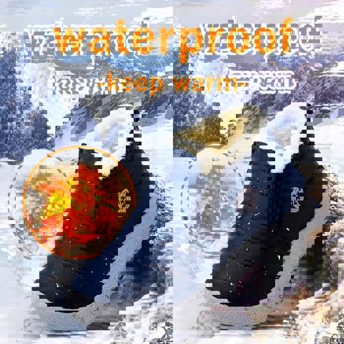 Waterproof Non-Slip Warm Snow Boots for Women and Men