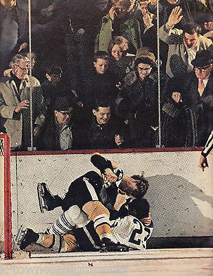 Vintage 1970 Boston Bruins Bobby Orr Hockey Life Magazine