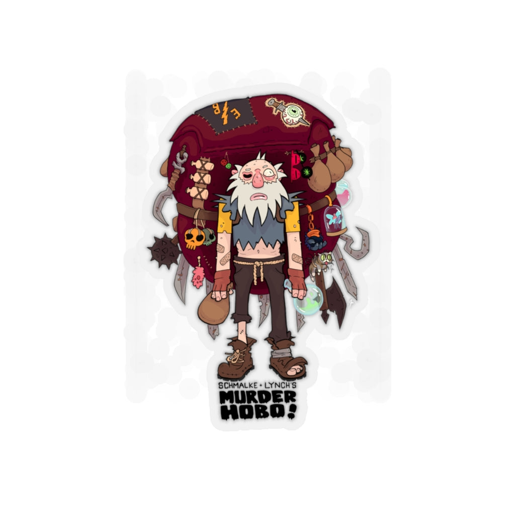 Murder Hobo (Drunko Design) - Kiss-Cut Stickers