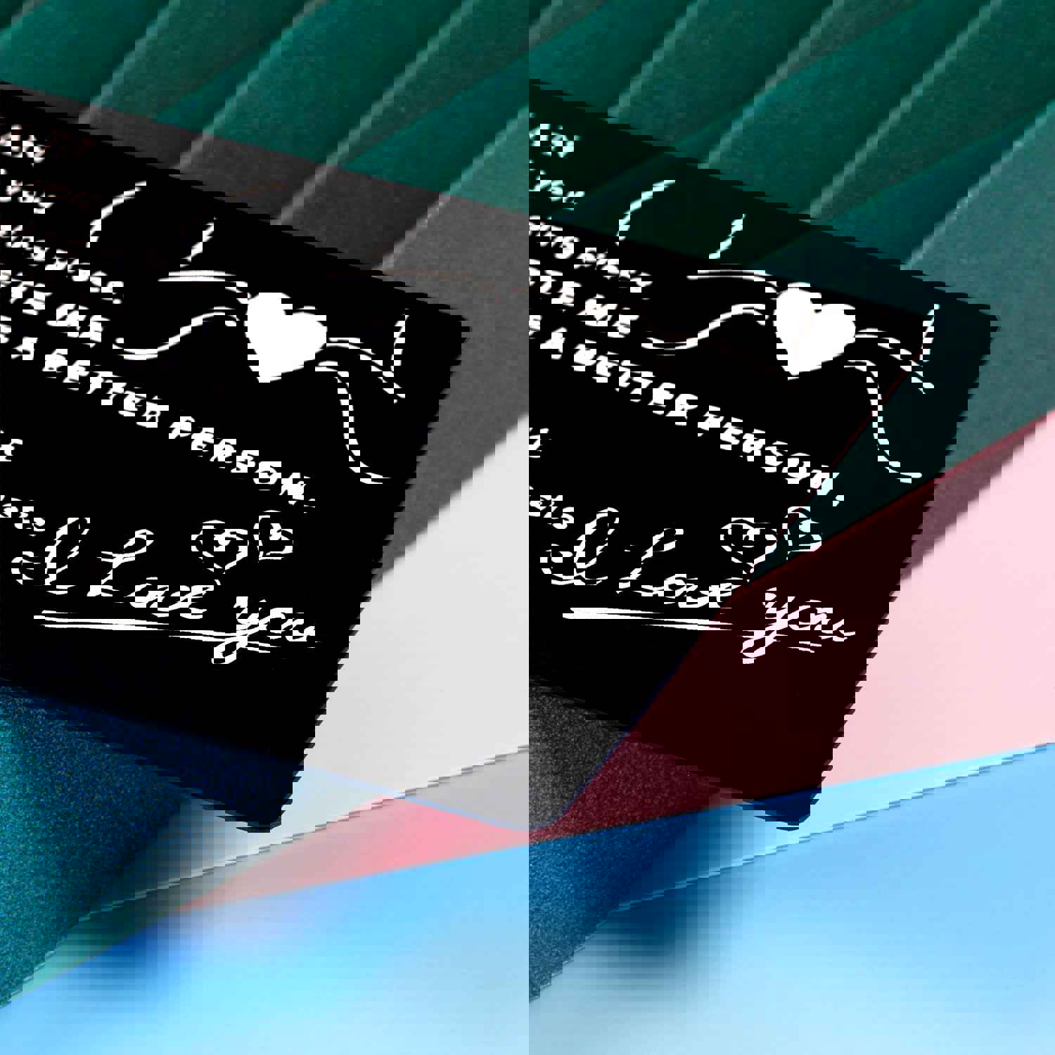 Romantic Wallet Insert Card for Husband, Boyfriend, Fiancé - Anniversary, Valentine's Day, Birthday Gift