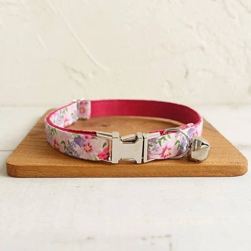 Thickened Soft Pet Collar for Cats - Polyester Material