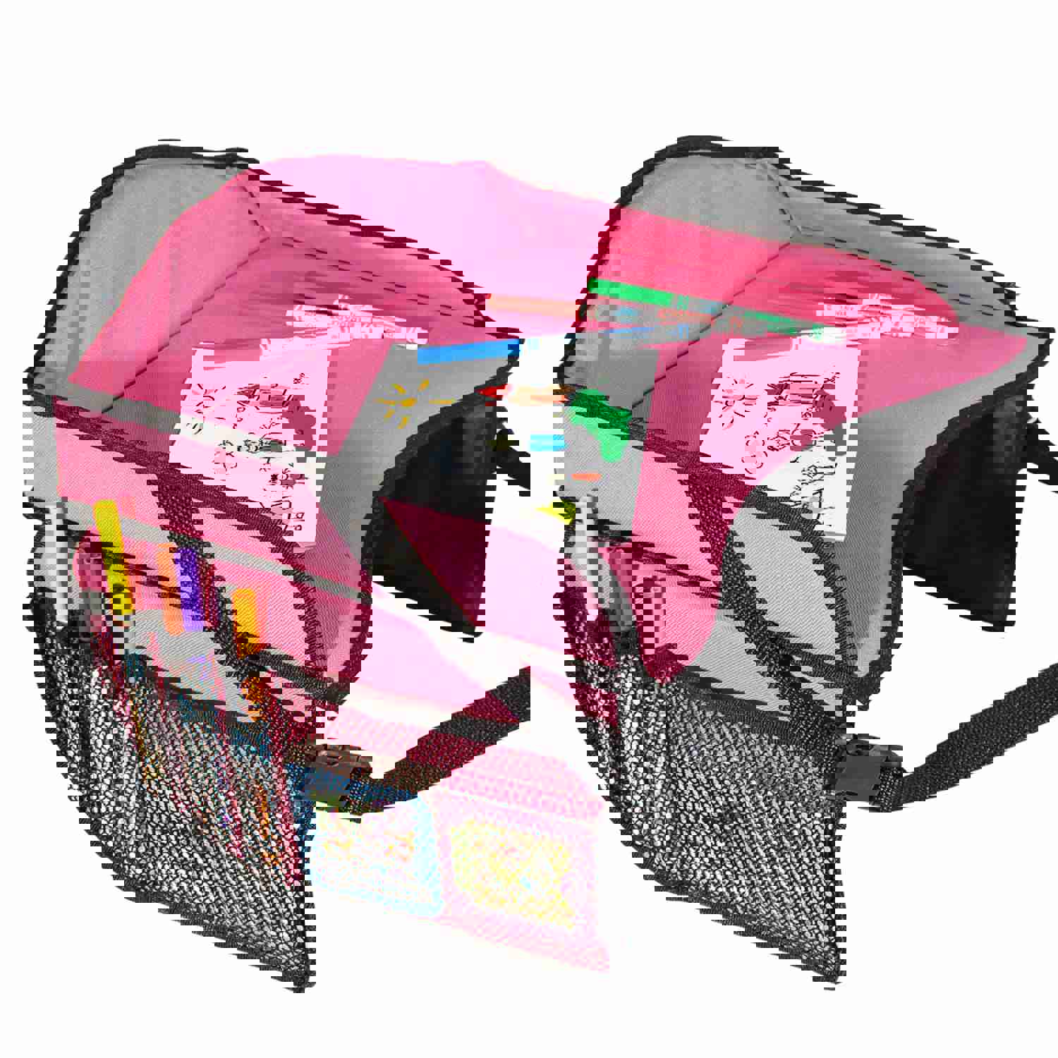 Toddler Kid Gear Car Seat Travel Tray Storage Pocket Organizer