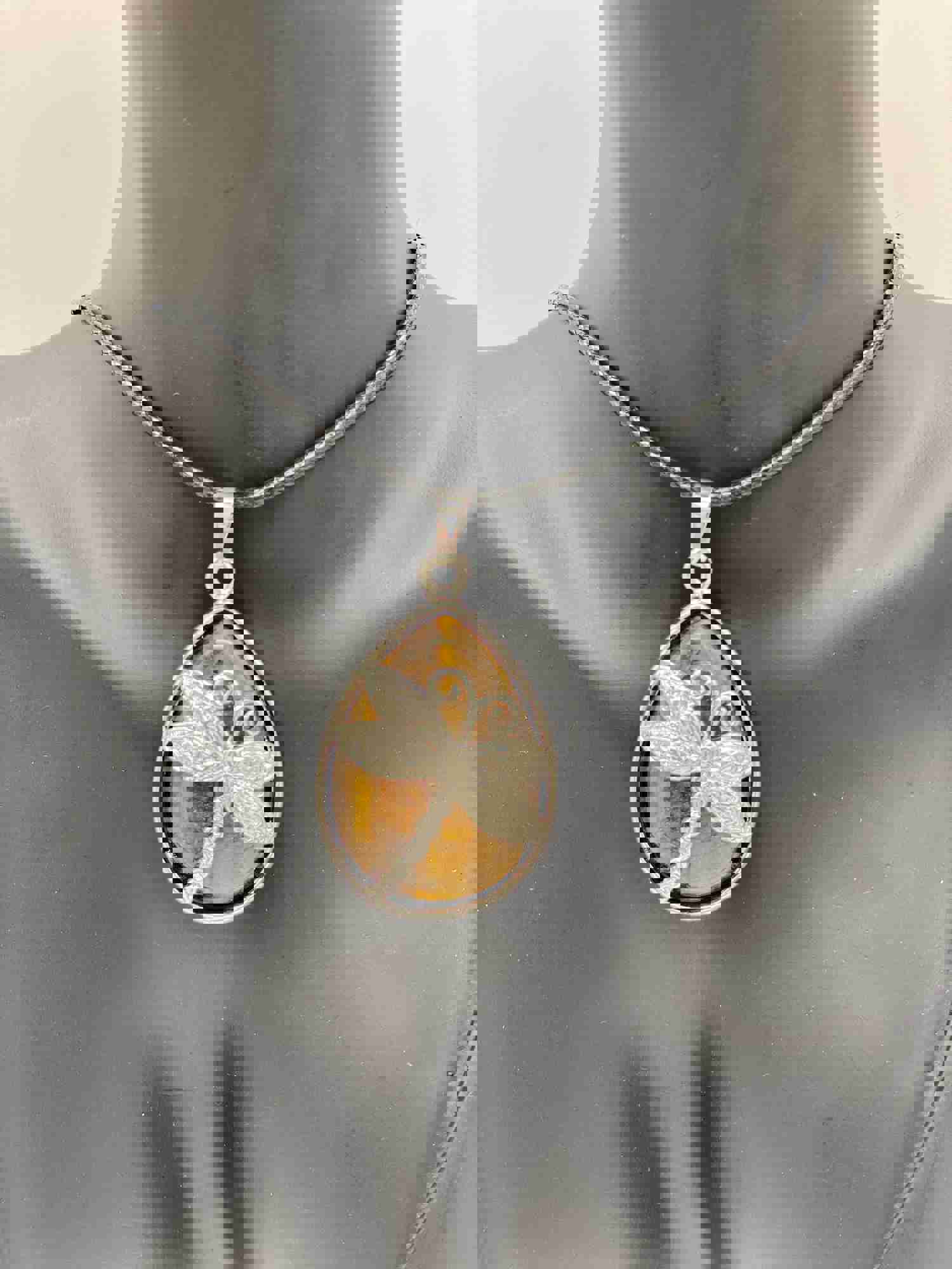 Dragonfly Crystal Pendants