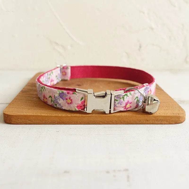 Thickened Soft Pet Collar for Cats - Polyester Material