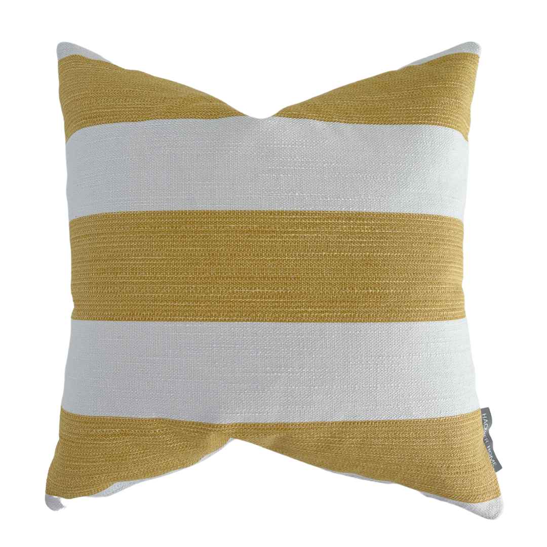 Cabana Yellow Outdoor Pillow Cover - Durable & Stylish