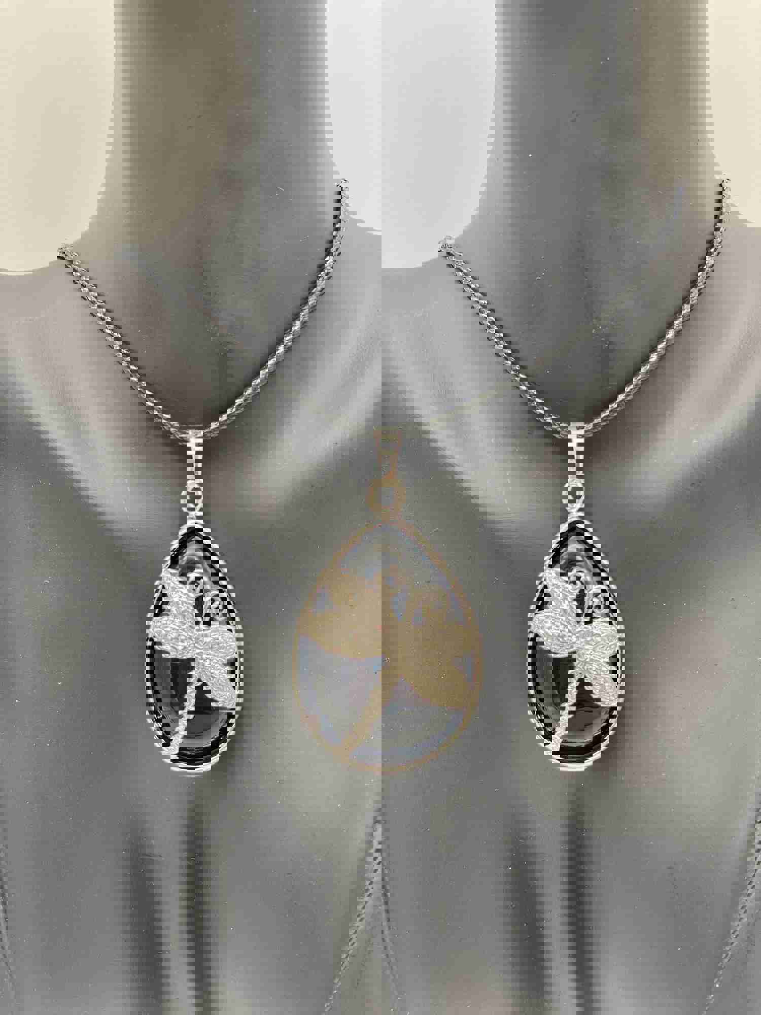 Dragonfly Crystal Pendants