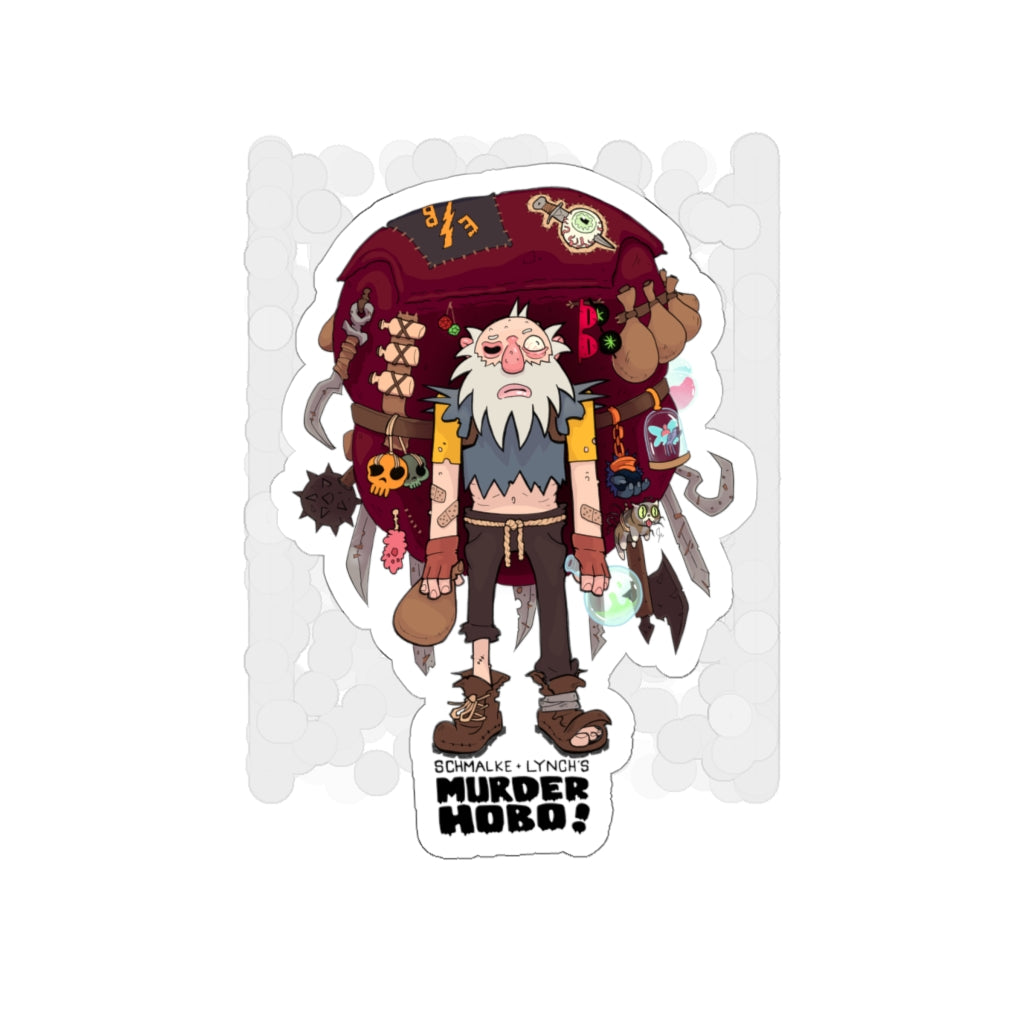 Murder Hobo (Drunko Design) - Kiss-Cut Stickers