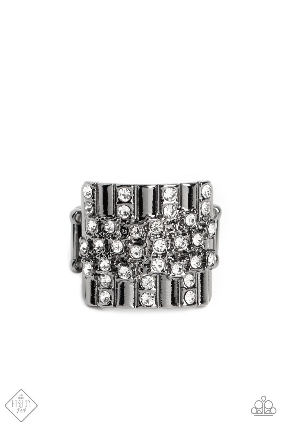 Lawbreaking Loot - Black Paparazzi Ring