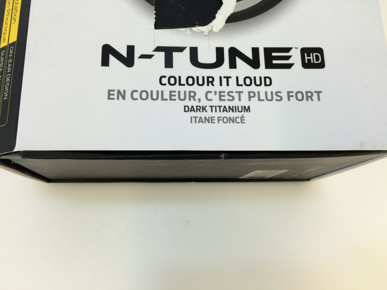 Monster 128579-00 NTune On-Ear Headphones, Pearl Grey