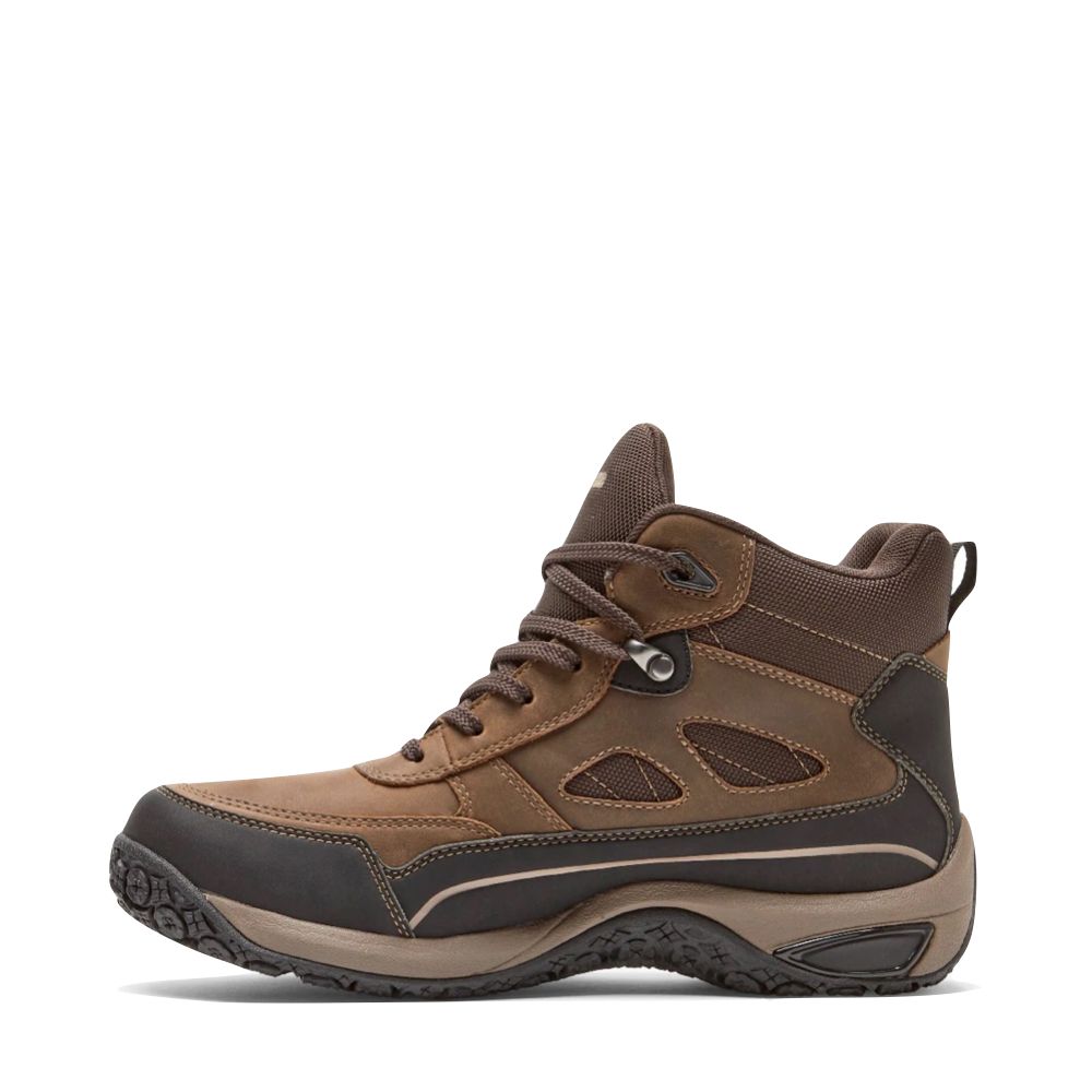 Dunham Mens Cloud Plus Mid II Waterproof Boot - Brown