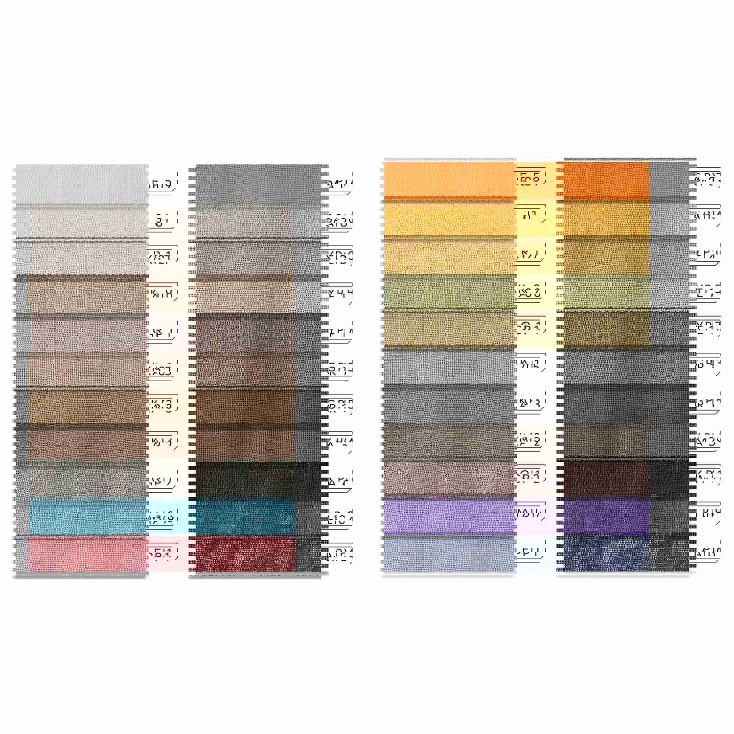 Livingroom Linen Sheer Curtain, 22 Color Options, Custom Made Rod Pocket Panels