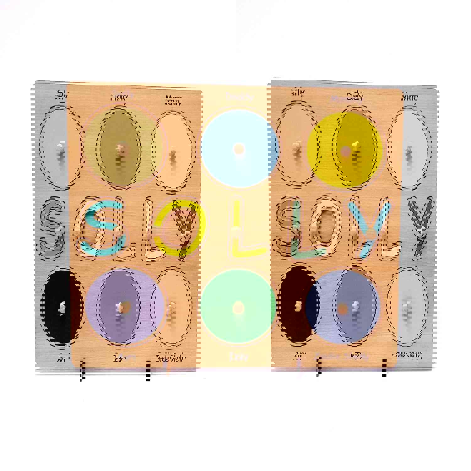 Personalized Wooden Name Puzzle - Fun & Educational Birthday Gift for Kids