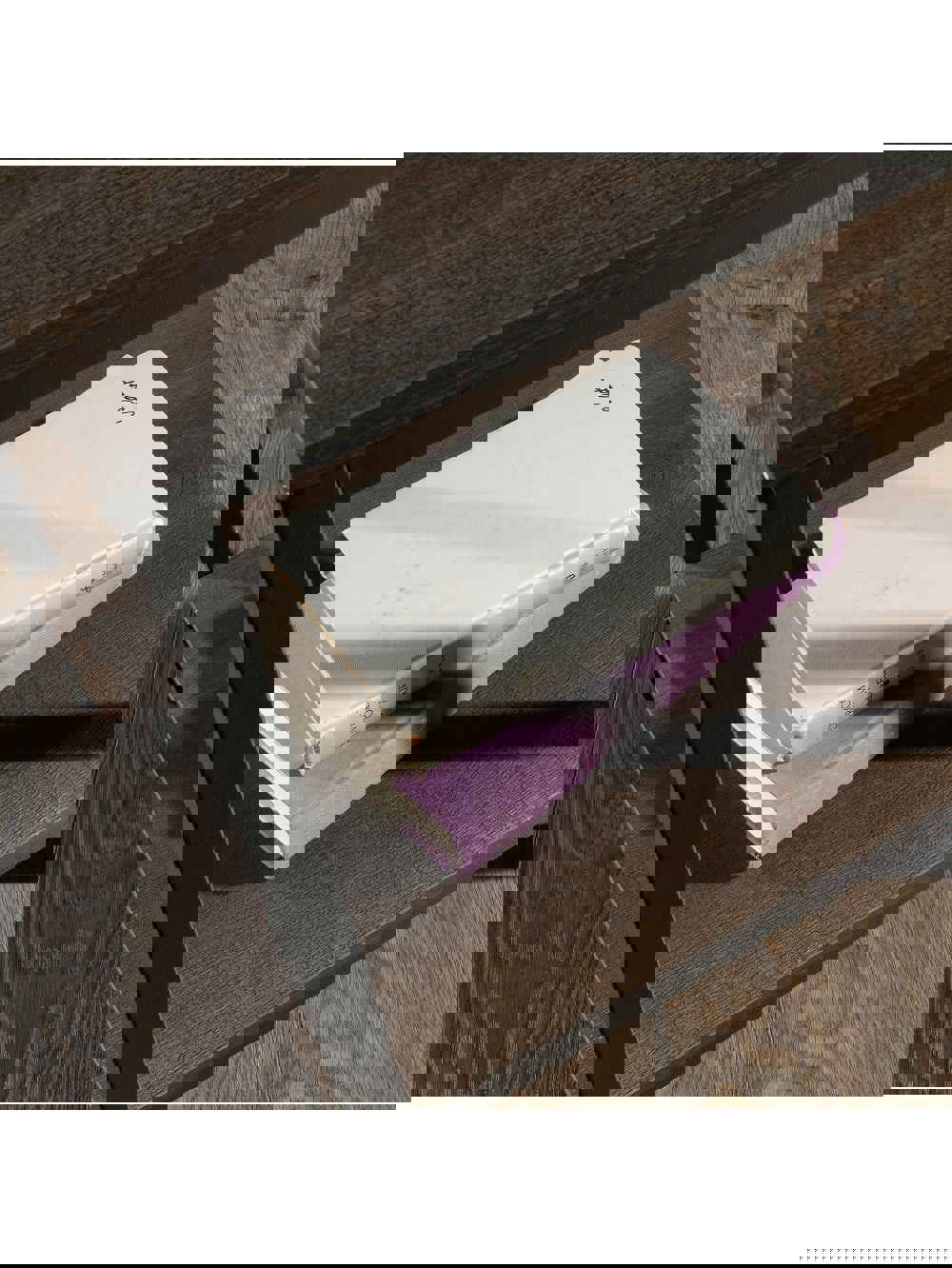 Sauder Outlet North Avenue Side Table, Rectangular, Smoked Oak/Black