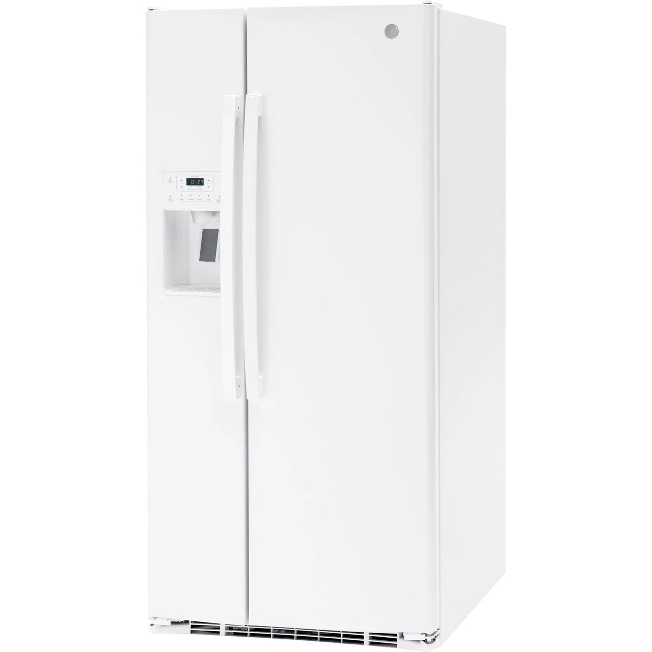 GE 33-inch Side-By-Side Refrigerator with Water and Ice Dispenser