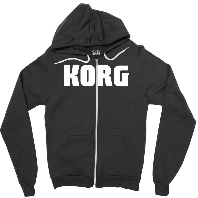 Korg New Zipper Hoodie by MDK ART
