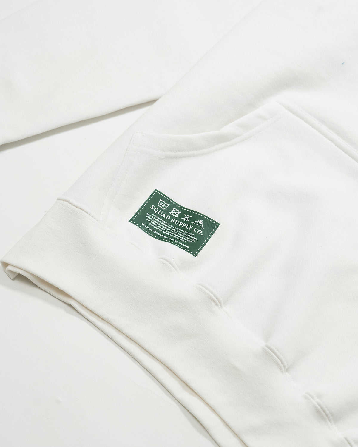 StoneMountain64 Squad Supply Hoodie - Mid-weight Cotton Blend with Screenprint Detail