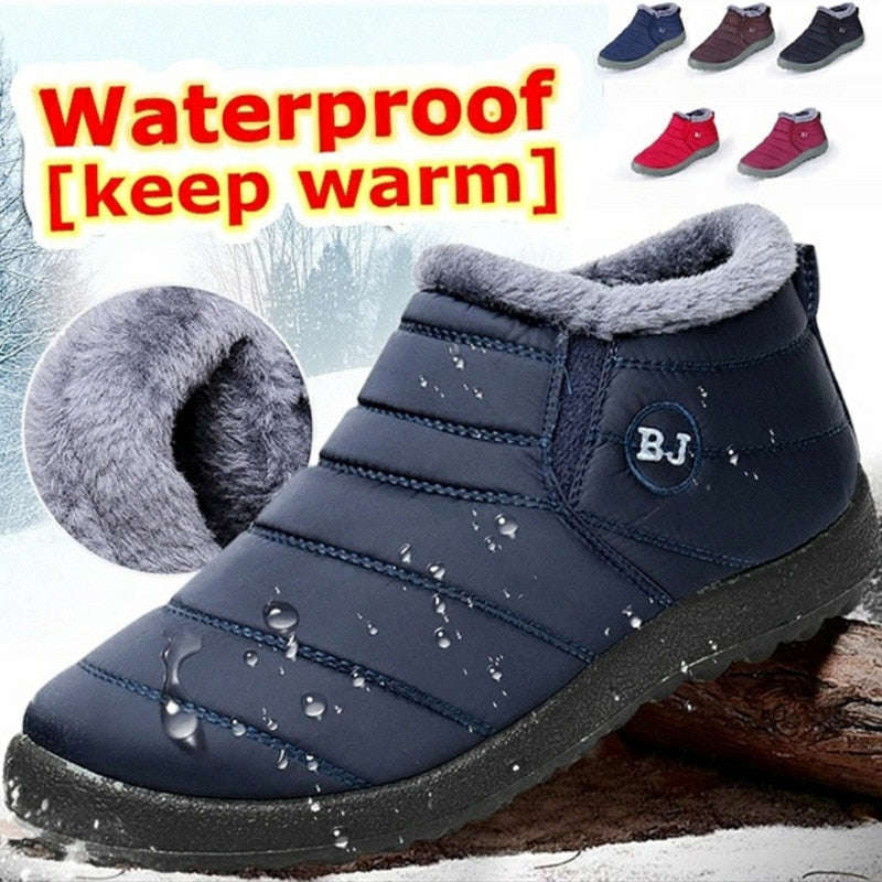 Waterproof Non-Slip Warm Snow Boots for Women and Men