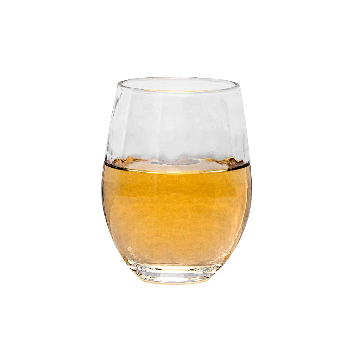 PURO CLEAR STEMLESS WHITE WINE GLASS
