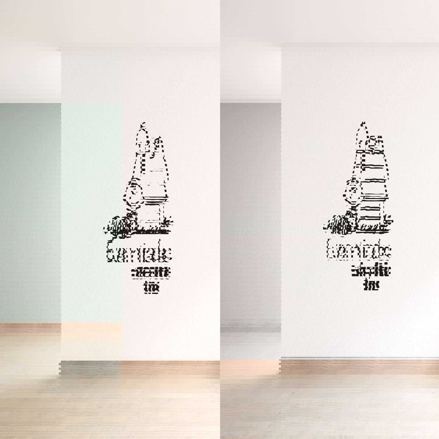 Snoopy Vinyl Wall Art Sticker Decal - Even Miracles Take A Little Time