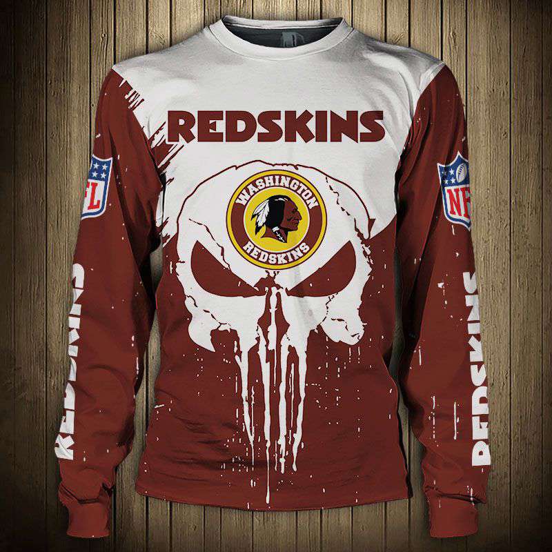 Men’s Washington Commanders Sweatshirt Punisher - Unique Style & Lightweight