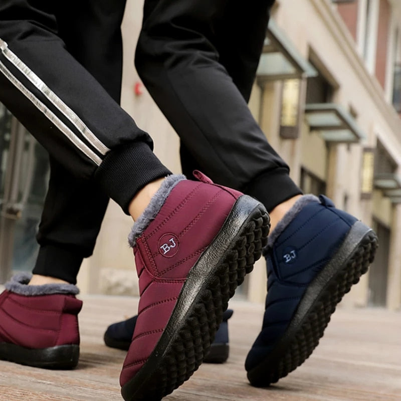 Waterproof Non-Slip Warm Snow Boots for Women and Men
