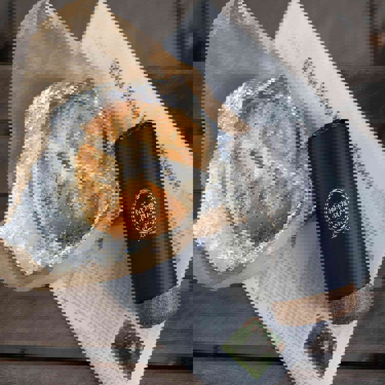 Vacuum Insulated Travel Tumbler - 16oz Stainless Steel with Cork Bottom