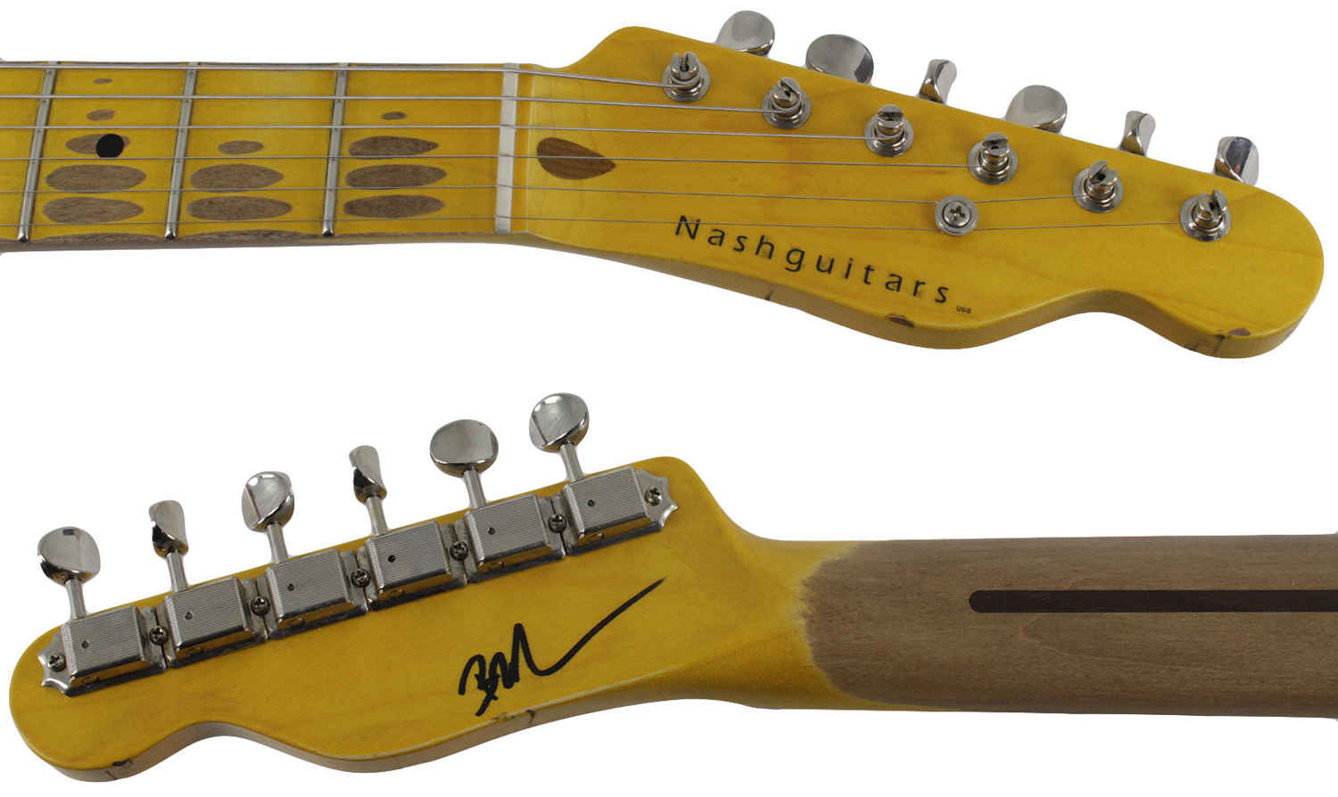 Nash T-57 Guitar, 3-Tone Sunburst, Medium Aging - Vintage Styled Tele Model