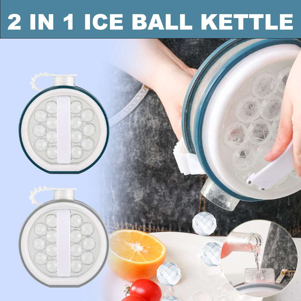 2 In 1 Portable Creative Ice Ball Maker Kitchen Gadgets