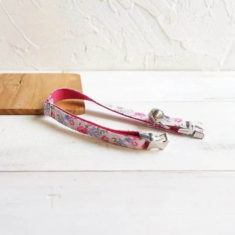 Thickened Soft Pet Collar for Cats - Polyester Material