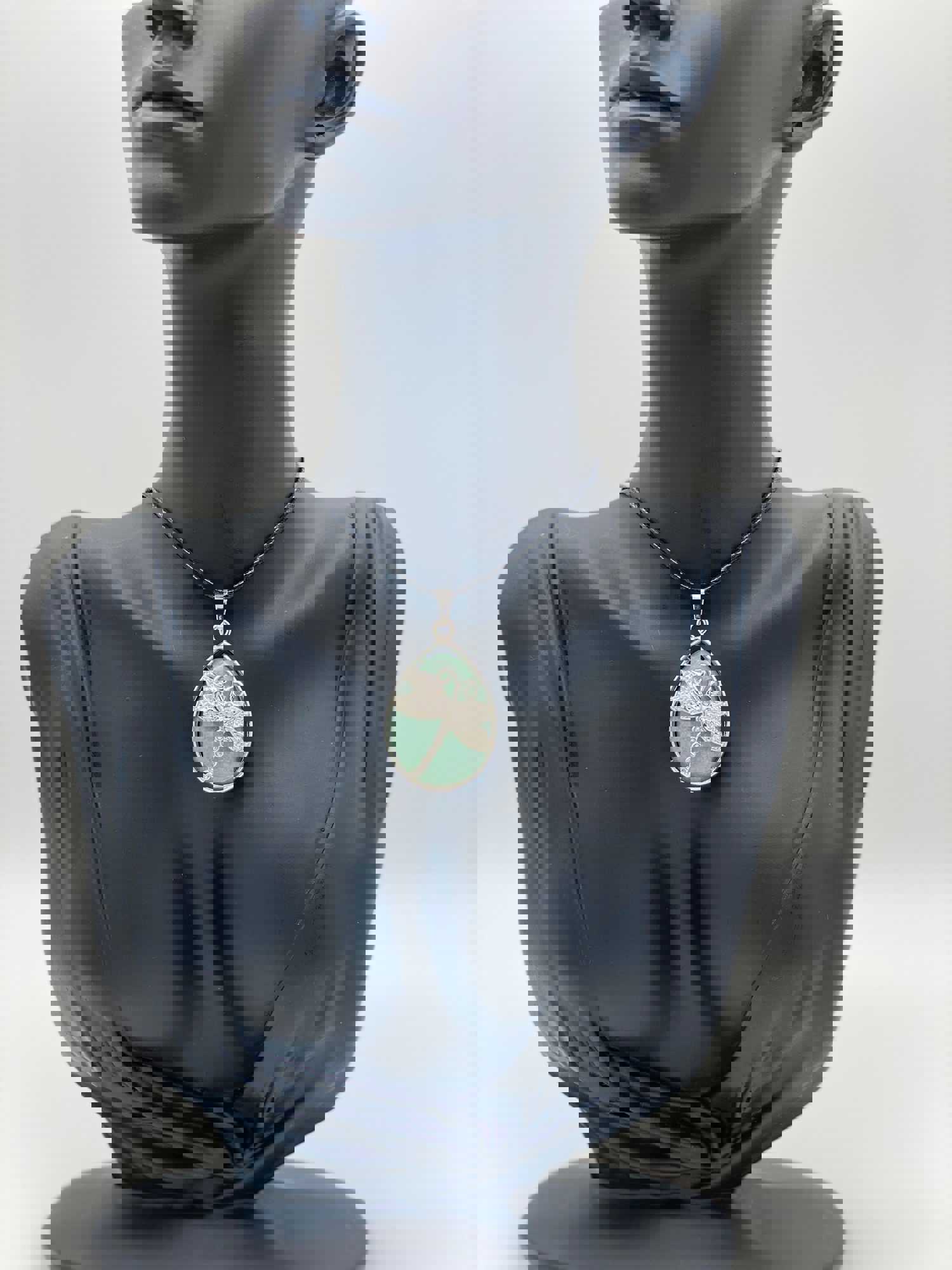 Dragonfly Crystal Pendants