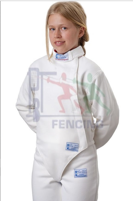 RF PBT 350N Fencing Jacket for Kids - Elastic & Durable