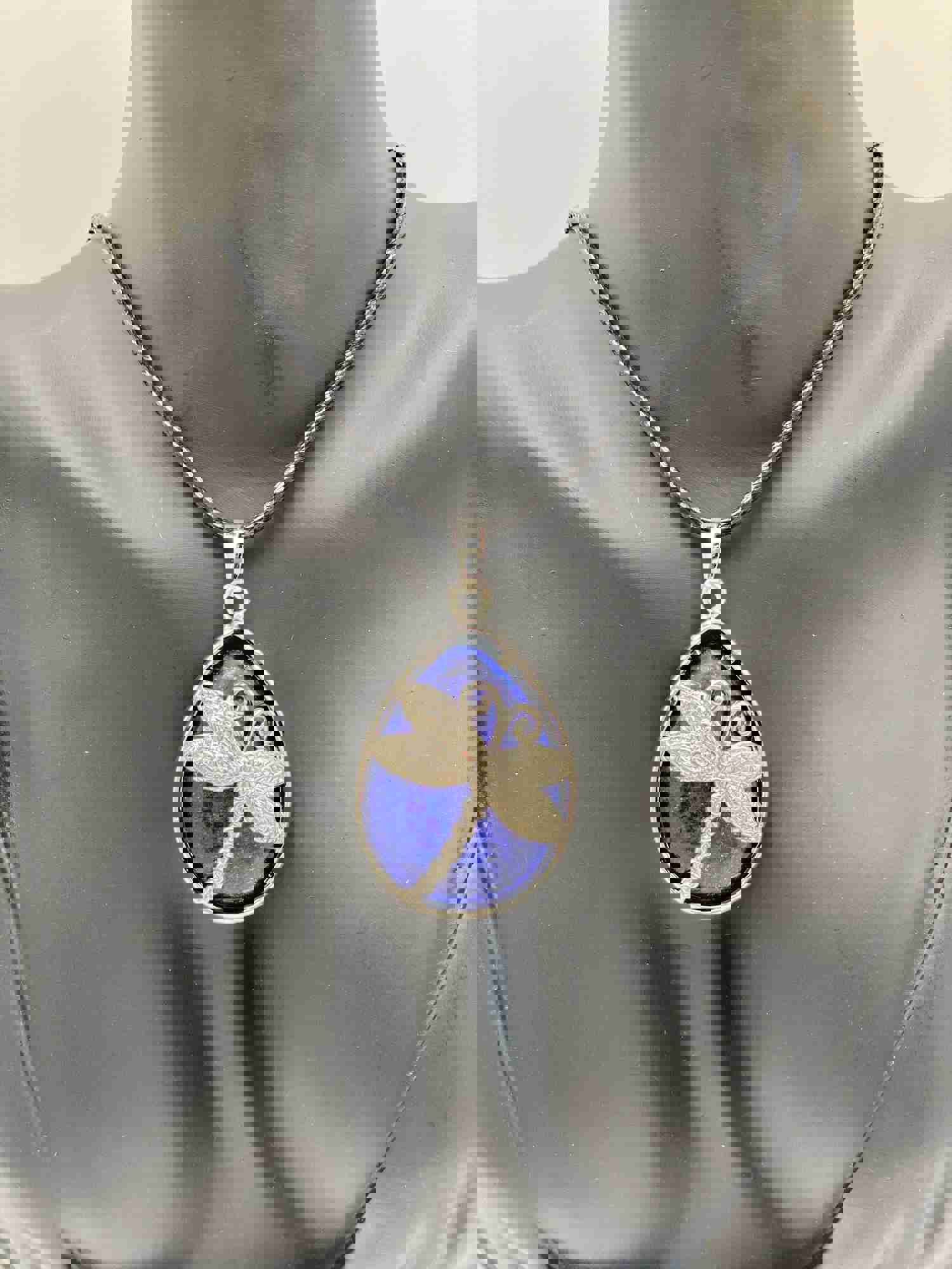 Dragonfly Crystal Pendants