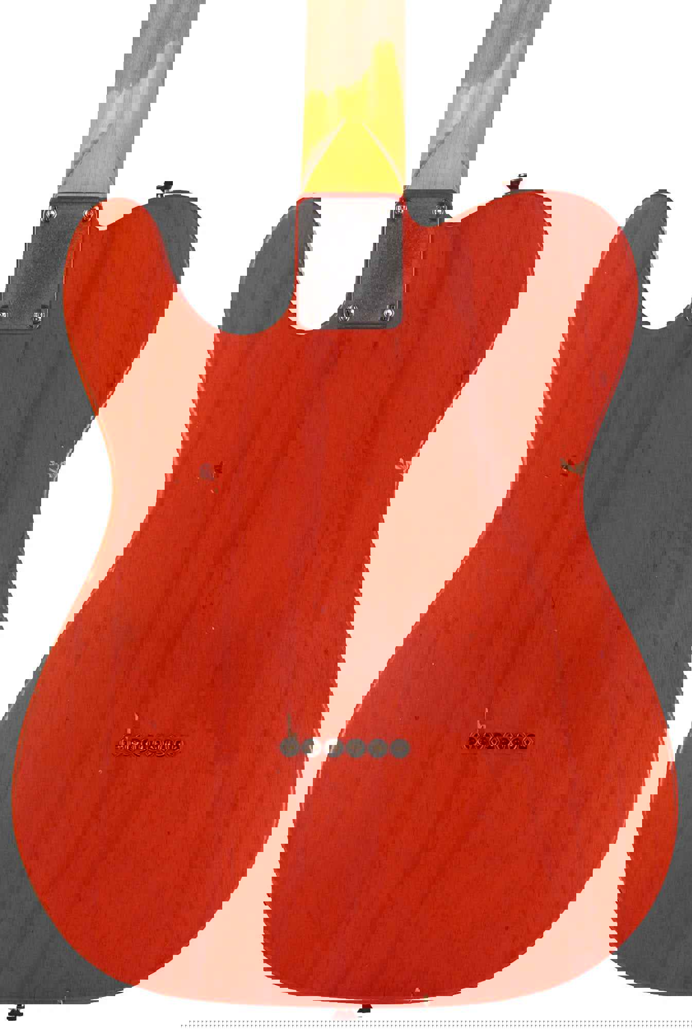 Nash T-63 Guitar, Gretsch Orange, Tortoise Shell, Light Aging