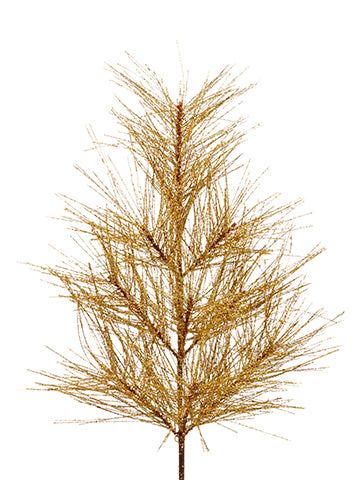 33glittered Long Needle Pine Door Swag (Pack of 2)