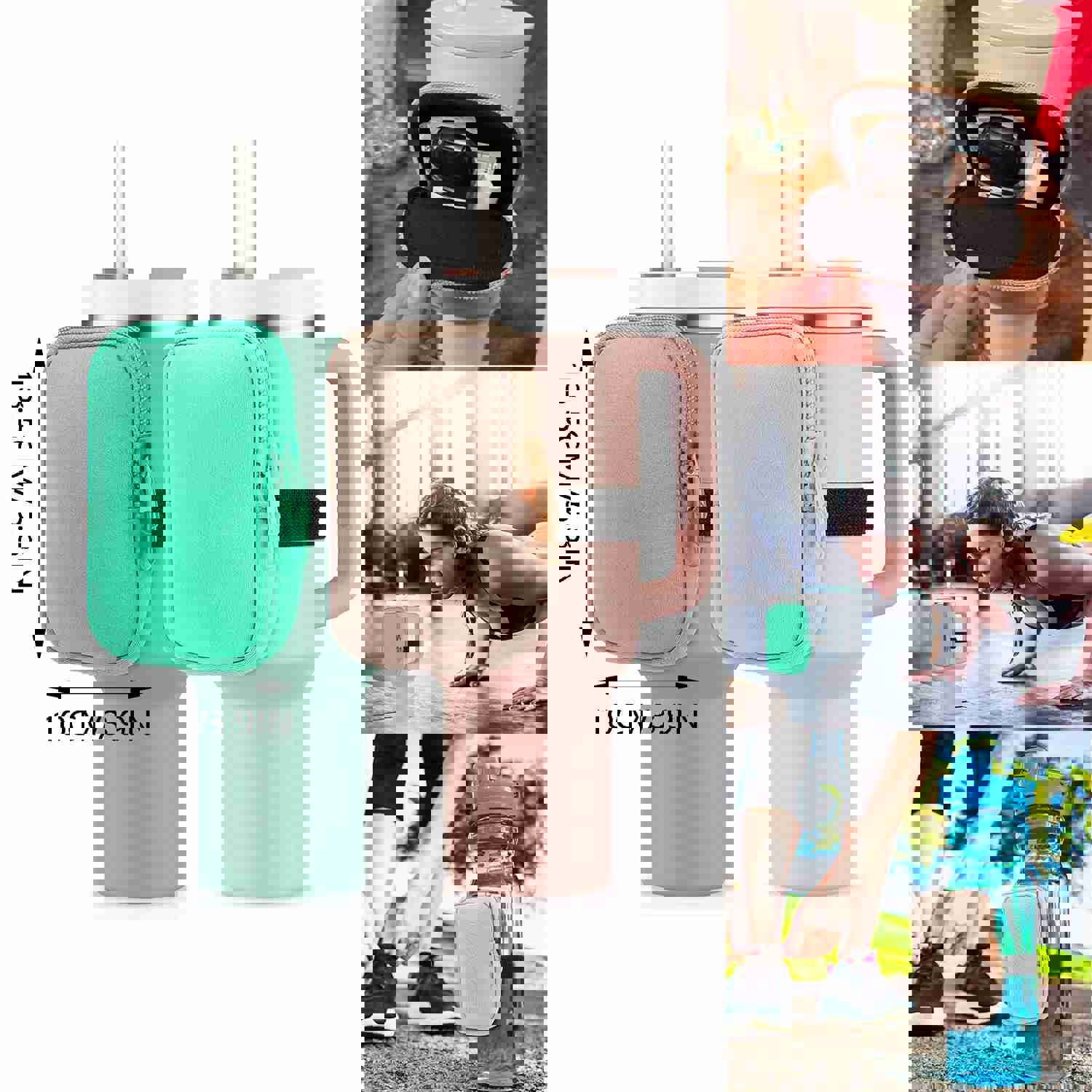 Water Bottle Bag Fitness Accessories Travel Cup Handheld