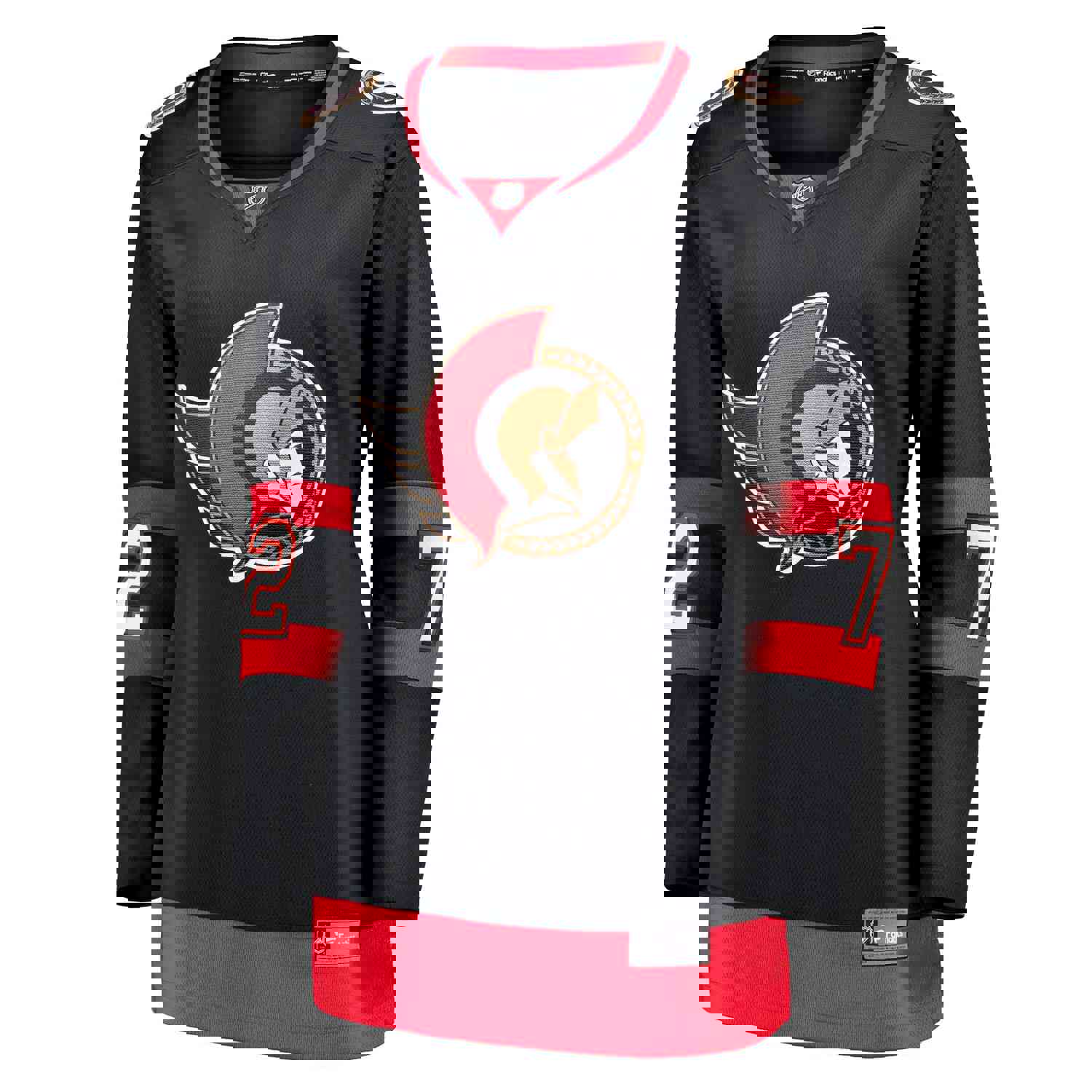 Thomas Chabot Ottawa Senators Fanatics Branded Women's 2020/21 Home Premier Breakaway Player Jersey - Black