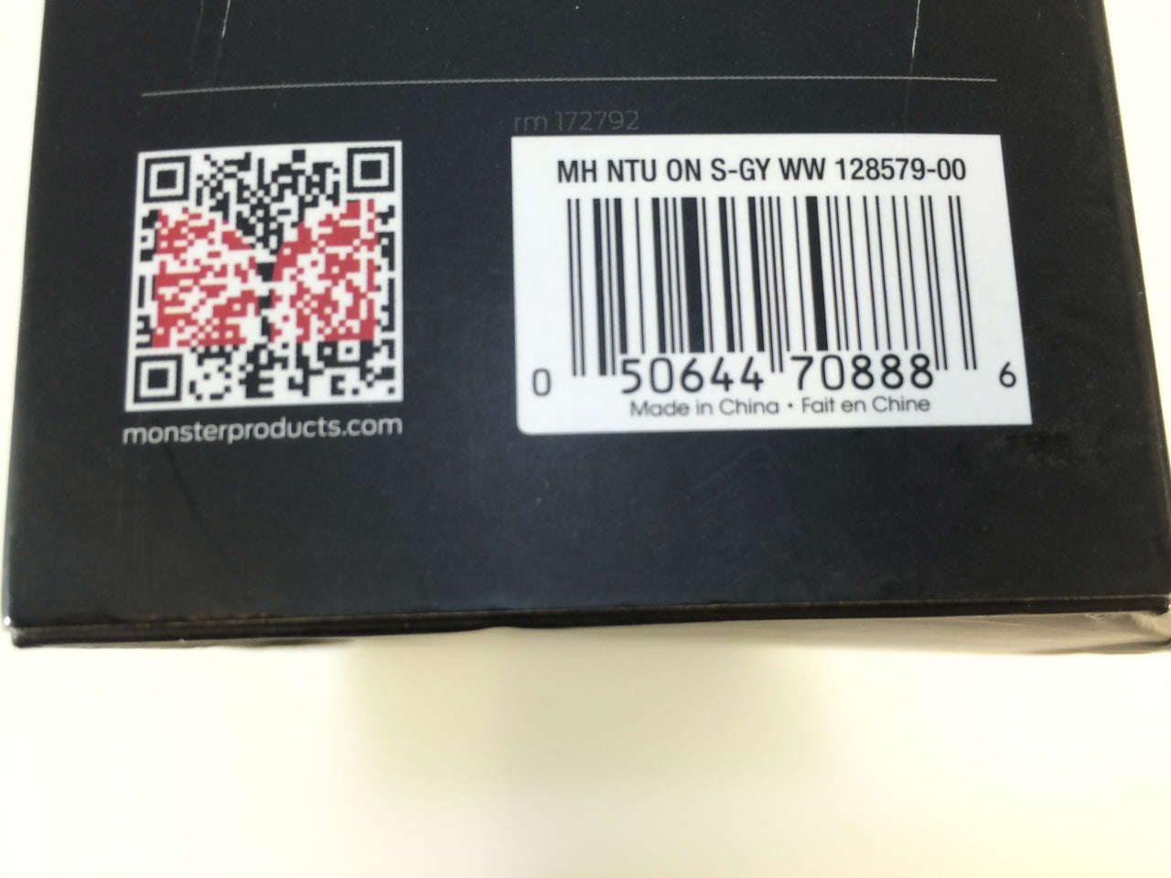 Monster 128579-00 NTune On-Ear Headphones, Pearl Grey