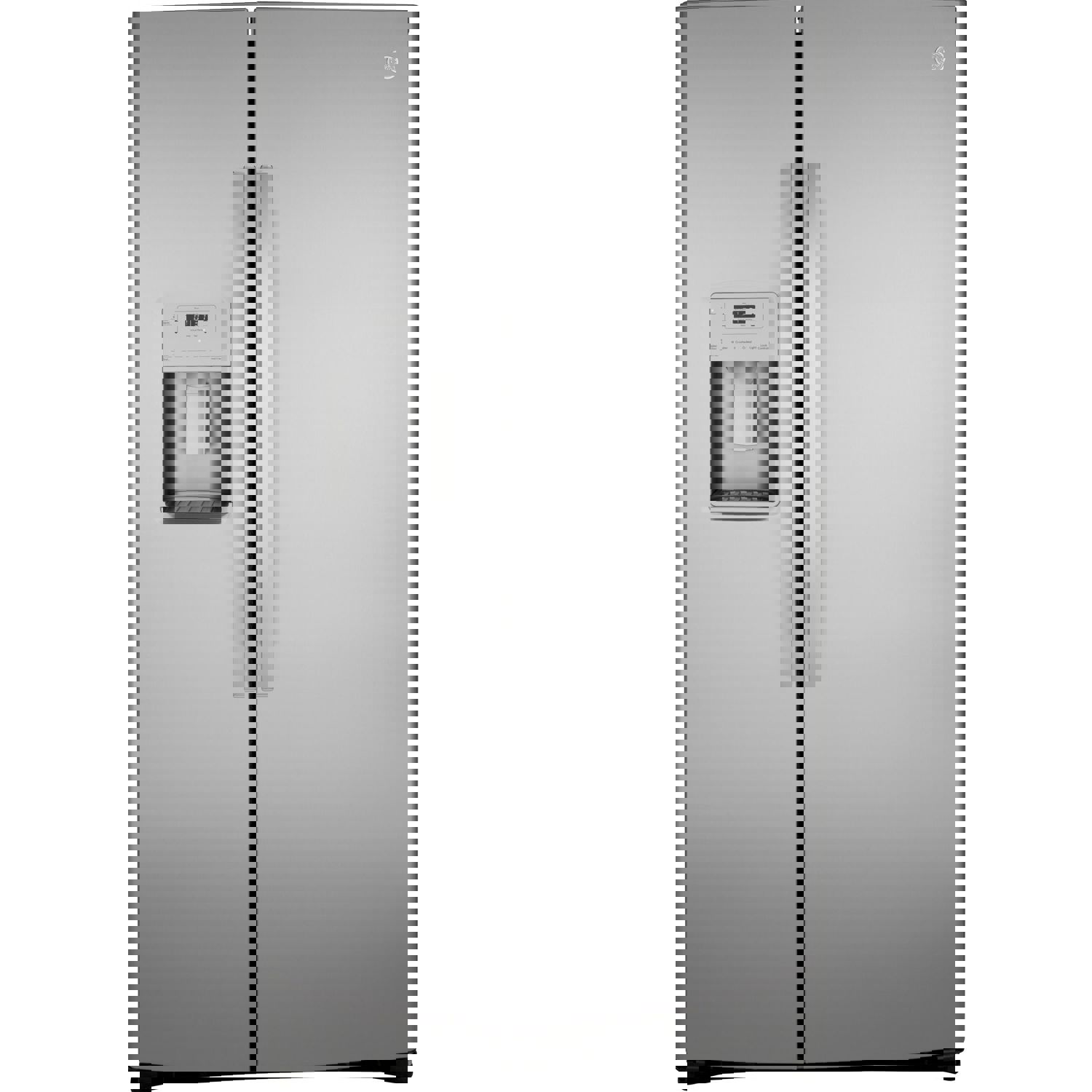 GE 36-inch Counter-Depth Side-by-Side Refrigerator with Water and Ice Dispenser