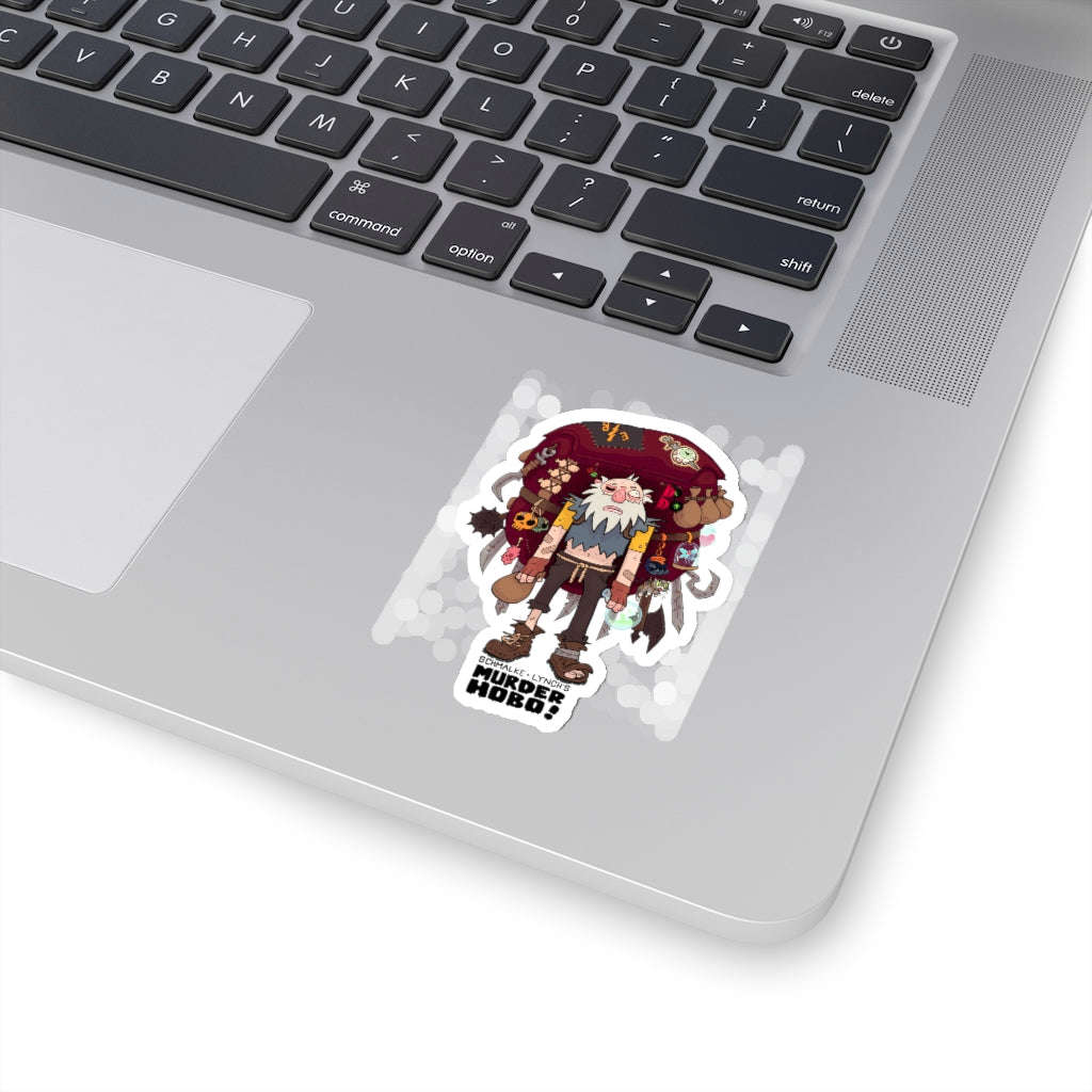Murder Hobo (Drunko Design) - Kiss-Cut Stickers